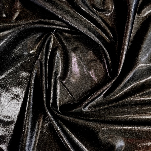 Shine Lycra - BLACK